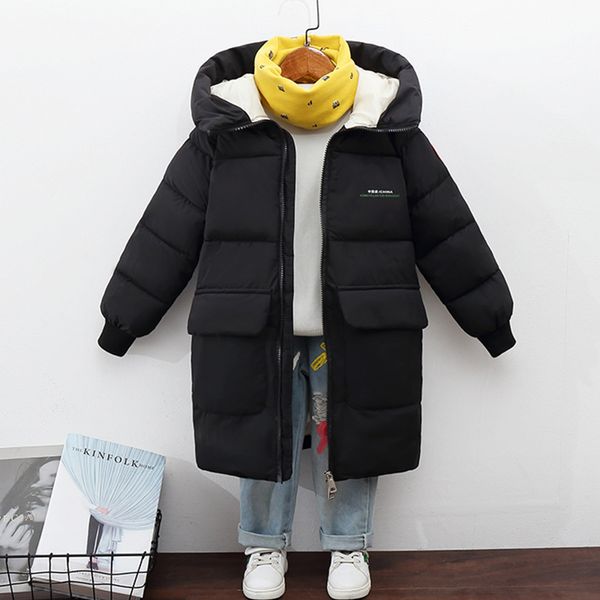 

down coat boys jackets girls winter coats children jackets baby thick long coat kids warm outerwear hooded coat snowsuit overcoat clothes 22, Blue;gray