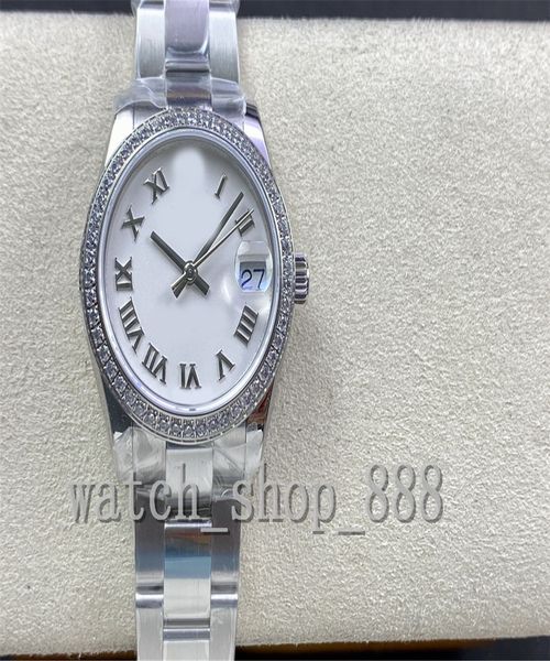 

wf maker factory super version cal.2236 movement 31mm 904 steel watches ceramic mechanical automatic lady wristwatches-4, Slivery;brown