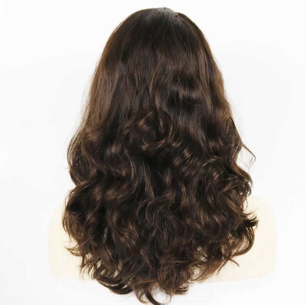 

headwear accessories 16 to 32 inch wavy kosher s raw russian human hair shevy-cap je with silk non lace wig