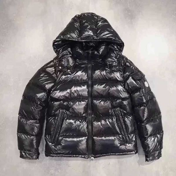 

winter men's jacket women's down monclair designer luxury classic fashion hip hop hat pattern print coat outdoor warm casual coat, Black;brown