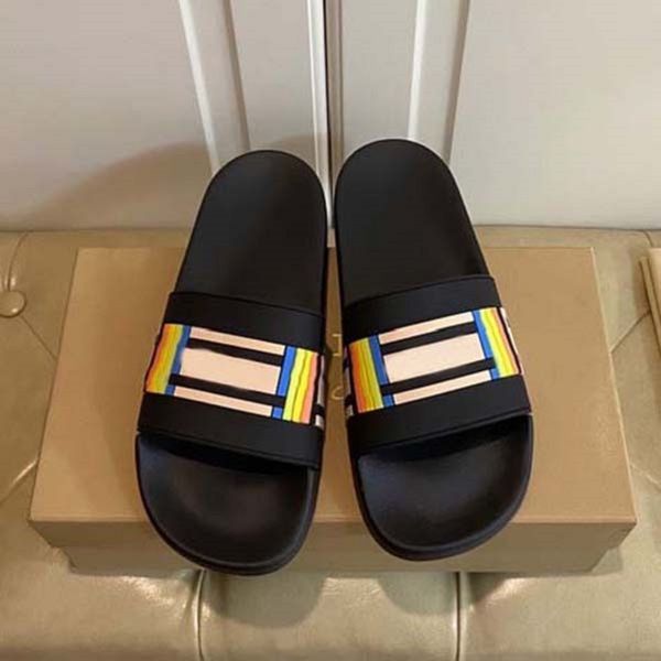 

luxury slipper designer sandal italy brand slides women slippers flat bottom flip flop sneakers boots casual shoe by 9 038, Black