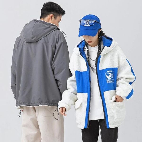 

fashion cotton clothing men's plus size outerwear & coats winter korean zipper casual, Black;brown