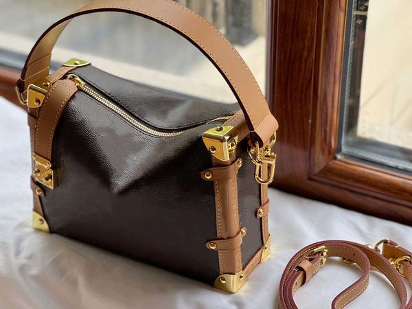 

designer bags side trunk handbag luxurys fashion crossbody purse
