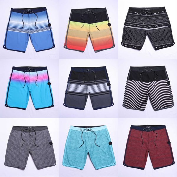 

men's shorts summer new fashion brand mens beach shorts bermuda phantom swim shorts waterproof quick dry casual diving surfwear swimwea, White;black