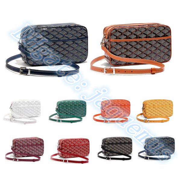 

2023 new luxurys designers fashion camera bag shoulder bags cross body sling pochette strap genuine leather men tote cards coins hangbag pur