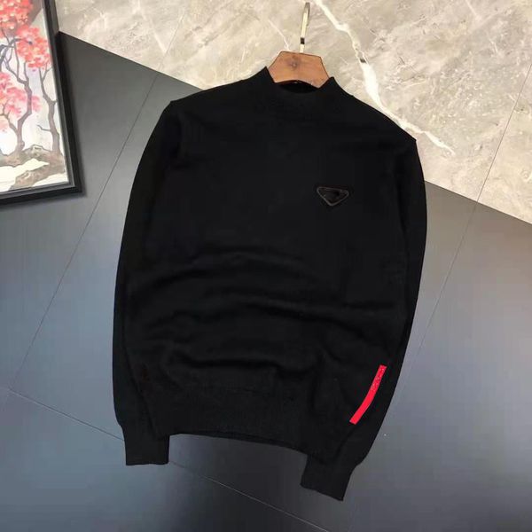 

designers men womens sweater hoodie senior wool cowl neck sweater leisure autumn winter omfortable turtleneck small round long sleeve embroi, White;black