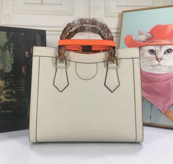 

bamboo highs quality diana hadbags women shoulder bags genuine leather fashion designer crossbody totes classic letter g