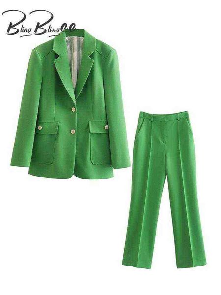 

suit blingblingee 2022 spring woman casual traf jacket single breasted slim bla, White;black