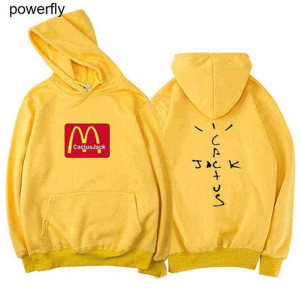 

men's hoodies sweatshirts designer fashion hoodies winter travis fleece men's women's loose streetwear hoodie, Black