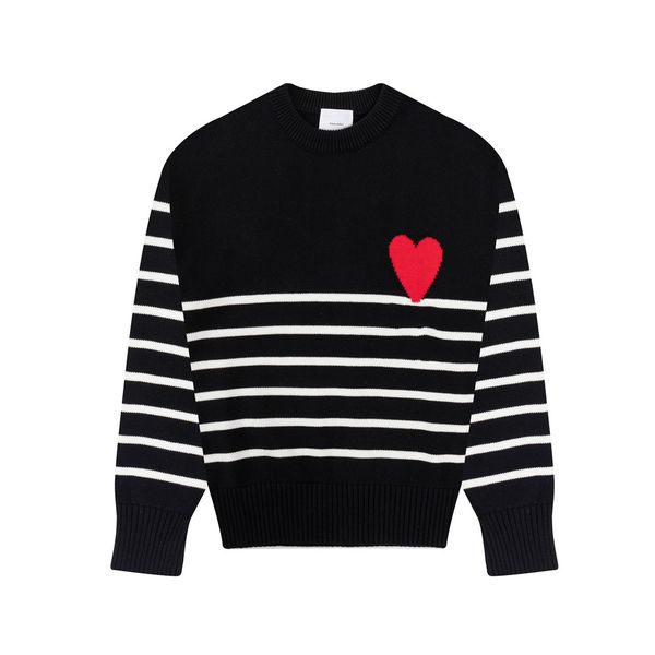 

mens designers womens high collar sweaters senior classic leisure multicolor autumn winter keep warm comfortable embroidered heart shape spa, White;black
