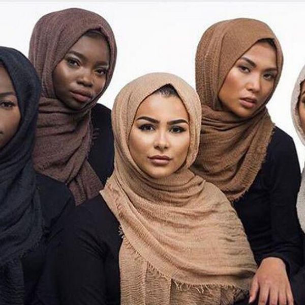 

scarves 100190cm bubble plain scarfcotton scarf fringes women soft solid hijab muffler shawls big pashmina wrap 221129, Blue;gray