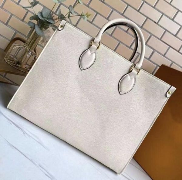 

women fashion classic bags genuine leather letter medium tote large capacity messenger classic handbags embossing shoulder bag