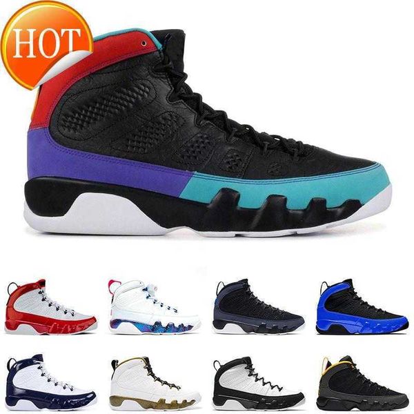 

basketball shoes sports sneakers gym red multi color racer blue dream it do it 9 9s mens unc athletics, Black