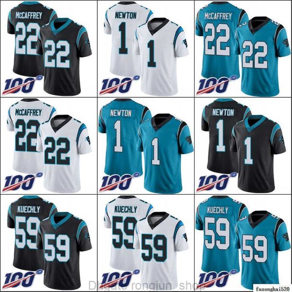 

jersey custom carolina's panthers's men #1 cam newton 22 christian mccaffrey 59 luke kuechly women youth 100th limited'', Black