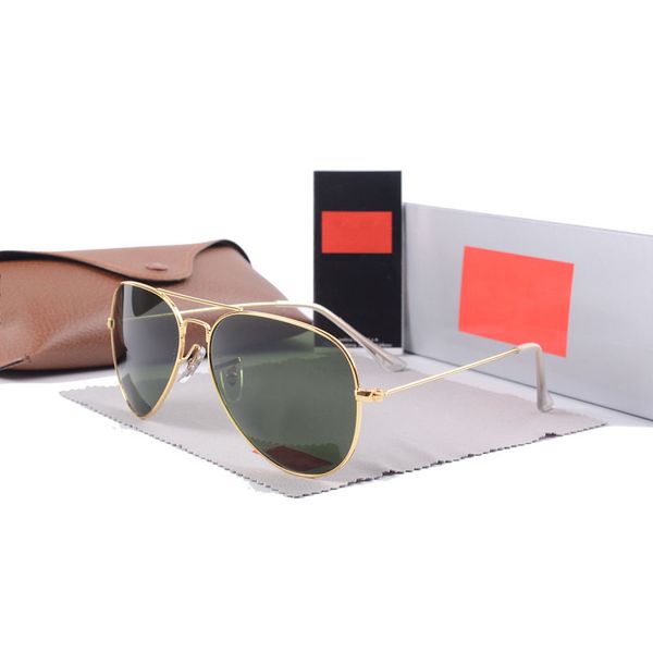

fashion round sunglasses eyewear sun glasses designer brand metal frame glass lenses for mens womens, White;black