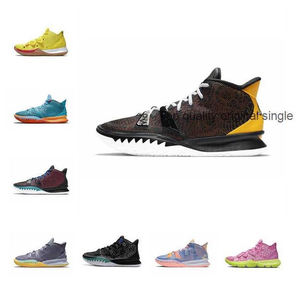 

basketball shoes cushion kyrie 7 wear resisting soles mens irving breathable mesh designer horus fashionmen outdoor trainers