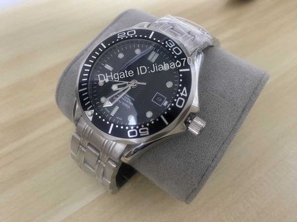 

jiahao701 automatic watch mechanical movement watches james 007 spectre limited edition men's professional wristwatches reloj designer, Slivery;brown