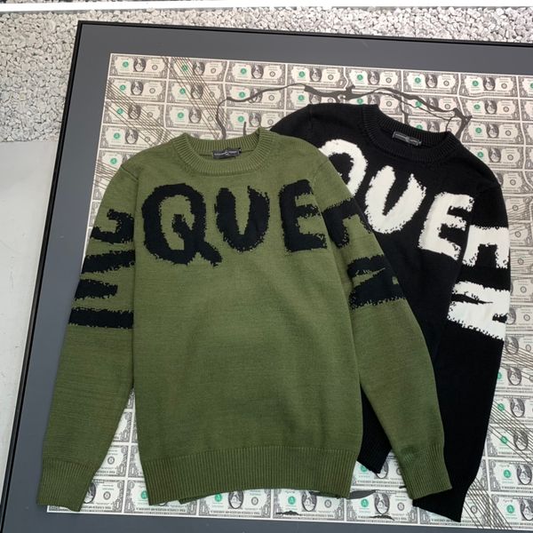 

2023 winter new fashions mens luxury designer sweaters - mens us size sweater, White;black