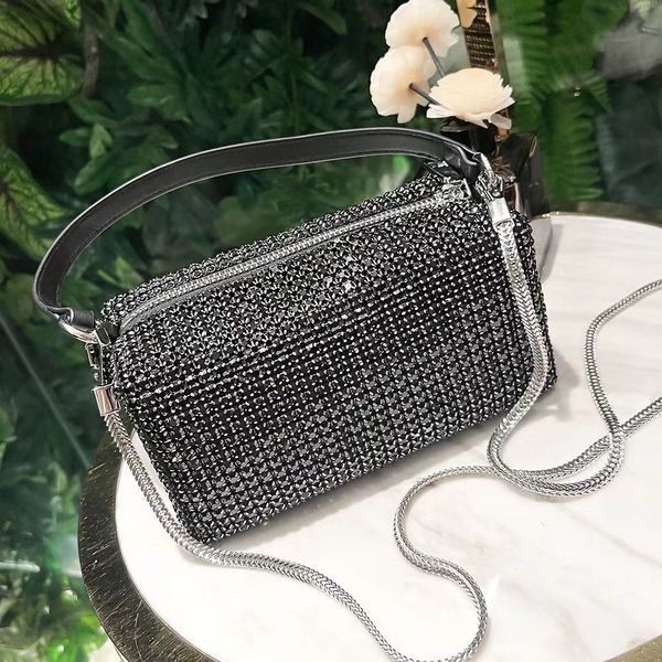 

big lady diamond cosmetic bags fashion makeup bag women designers toiletry travel pouch ladies purses gift make up case