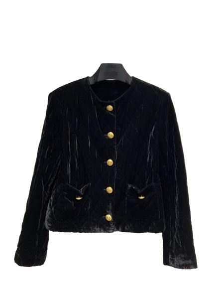 

autumn and winter new winter warmth magic tool velvet cotton jacket, Black;brown