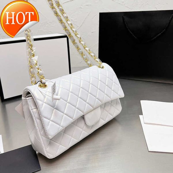 

women's luxury designer shoulder bags 2023 fashion gold/silver metal chain crossbody bag factory direct sales