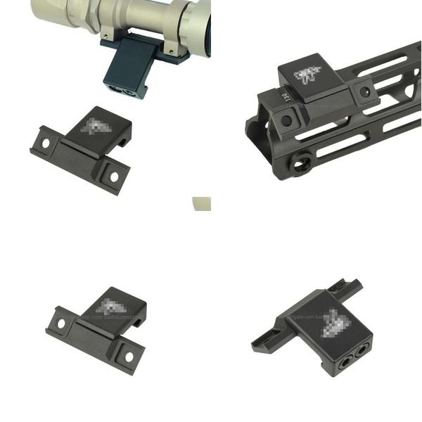 

flashlights scout light offset mount for surefir m951 m620v series mounted on picatinny weaver rail drop delivery tactical gear acces dhq5a