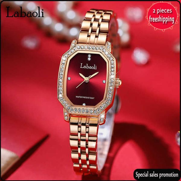 

fashion luxury brand design watches labaoli la baoli new rose steel band watch la169, Slivery;golden
