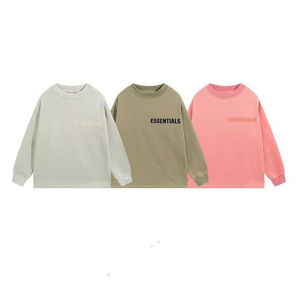 

hoodies hweatshirts 2022 new fog trend essential letters printed men's and women's loose round neck sweater, Black