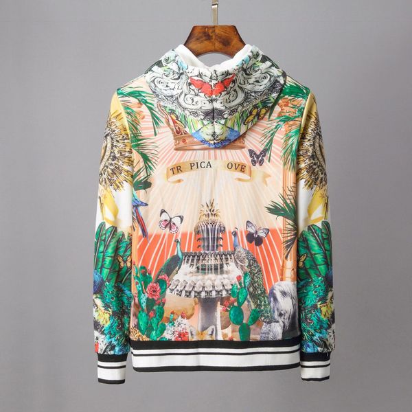 

mens sweatshirts sweaters hoodies fairy crane auspicious clouds designer hoodie cashew flower full of stars tech fleeces hoody oversized hoo, Black