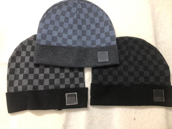 

2023 classic designer autumn winter style beanie hats men and women fashion universal knitted cap autumn wool outdoor warm skull caps 012, Blue;gray