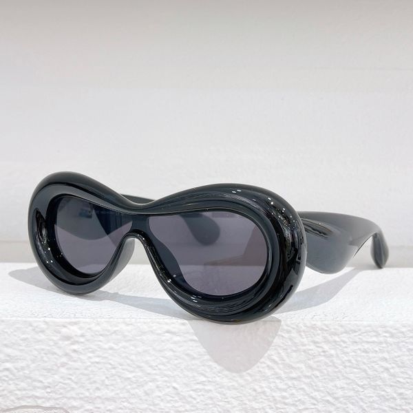 

sunglasses for men and women 40099 funny hip hop european and american style anti-ultraviolet full frame glasses with box, White;black