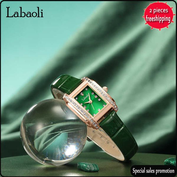 

fashion luxury brand design watches labaoli labaoli square new belt watch la082, Slivery;golden