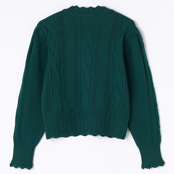 

women's sweaters women sweater autumn and winter embroidered twist cardigan two colors loose 221128, White;black