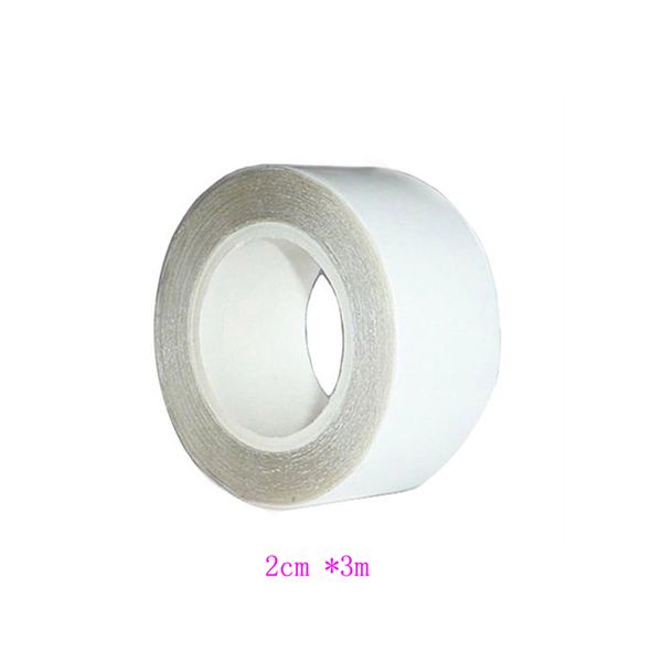 

20rolls whole strong adhesive double tape for toupees men's wig size 2cmx300cm219d, Black;brown