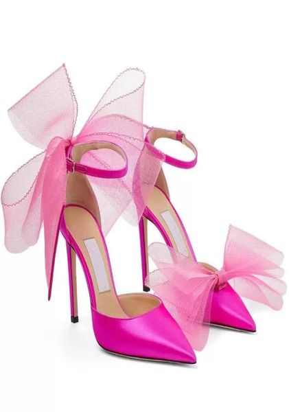 

famous averly sandals shoes pointed toe women high heels mesh bows gladiator sandalias exquisite stilettoheel aveline weddin6487438, Black