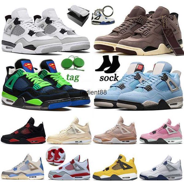 

x white sail basketball shoes jumpman 4s 4 mens womens jordens jorda red thunder sneakers university blue