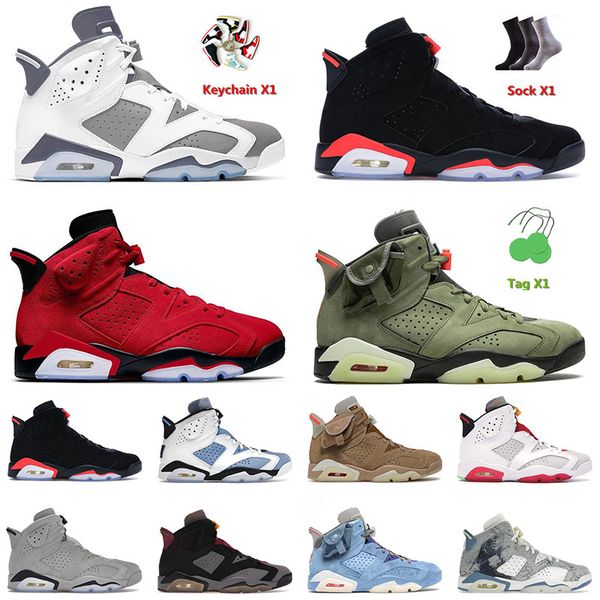 

2023 arrival mens basketball shoes 6 6s vi black infrared cactus jack toro og sneakers jumpman cool grey bordeaux men women trainers sports