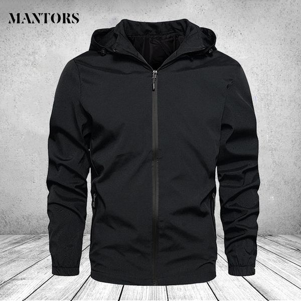 

men's jackets men autumn long sleeve solid color casual sport zipper outdoor coat male clothing black blue grey outwears 221129, Black;brown