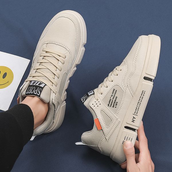 

dress shoes men classic fashion sneakers autumn breathable comfortable trend soft leather casual walking sports running outdoor 221129, Black
