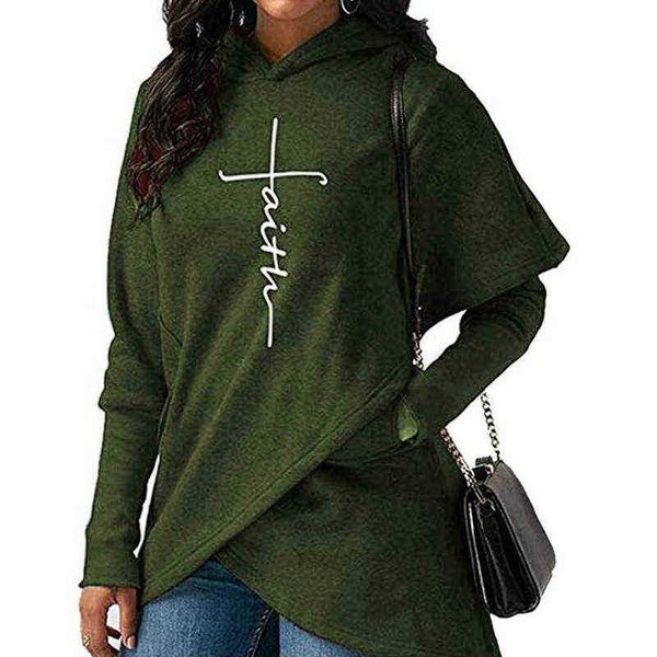 

women's sweaters new fashion women ohals sweaters 2020 autumn long sleeves casual print hoodie sweatshirts hooded sweater womens clothi, White;black