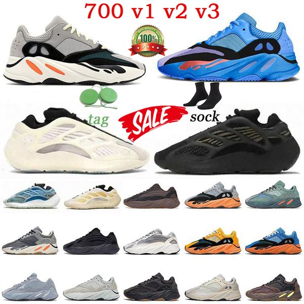 

designer running shoes 700 v1 v2 v3 mnvn trainers sneakers wave reflective runner women men hi-res red cream sun bright mauve hospital blue