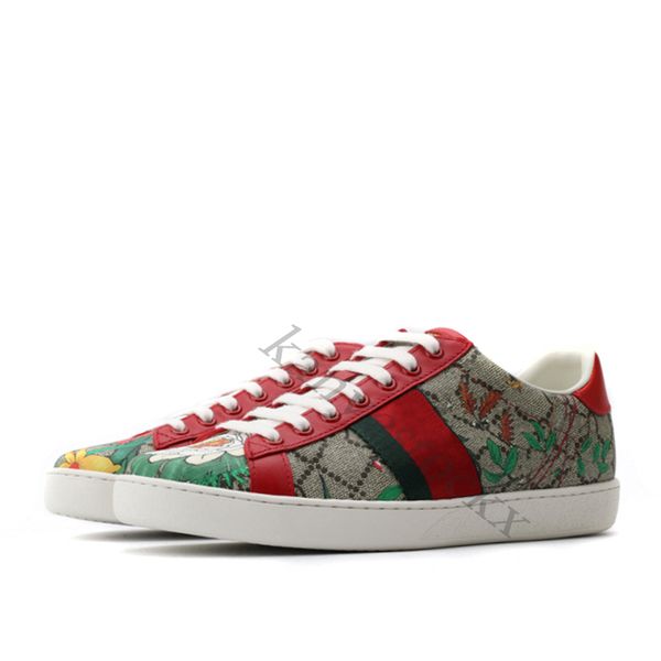 

luxury designer shoes mens womens cartoons casual shoe bee ace genuine leather tiger snake embroidery stripes classic men sneak, Black