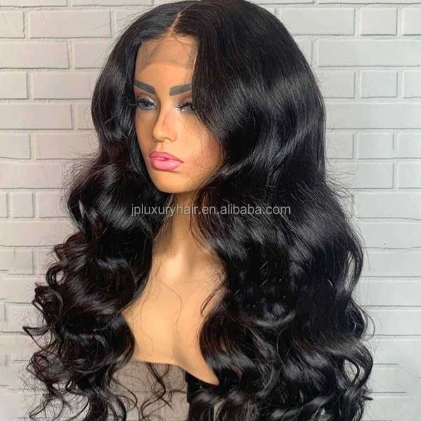 

headwear accessories 360 front body wave human for black women brazilian virgin hair hd lace frontal wig vendor