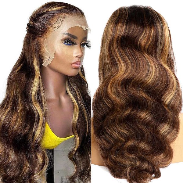 

headwear hair accessories lwigs 360 lace frontal bodywave highlight blonde lace front wigs vendors 180% density brazilian wig for black wome