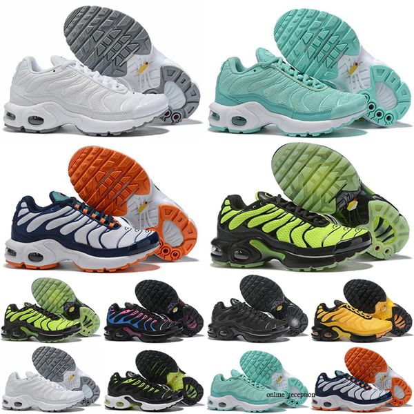 

running shoes kids trainers sports sneakers triple black tennis ball usa cherry hyper violet olive orange 2022 tn plus ultra se gradients at