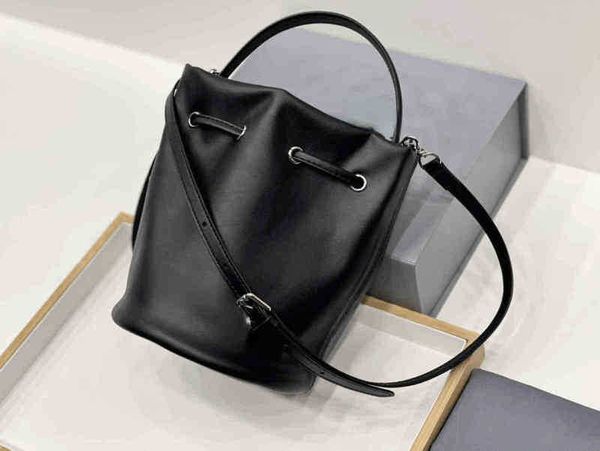 

new shoulder bags women handbag female black leather fashion tote bucket 211115