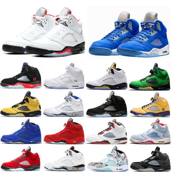 

boots fire red basketball shoes 5s raging bull tech chrome suede blue alternate bel island green 5 anthracite trophy room stealth sneakers, Black