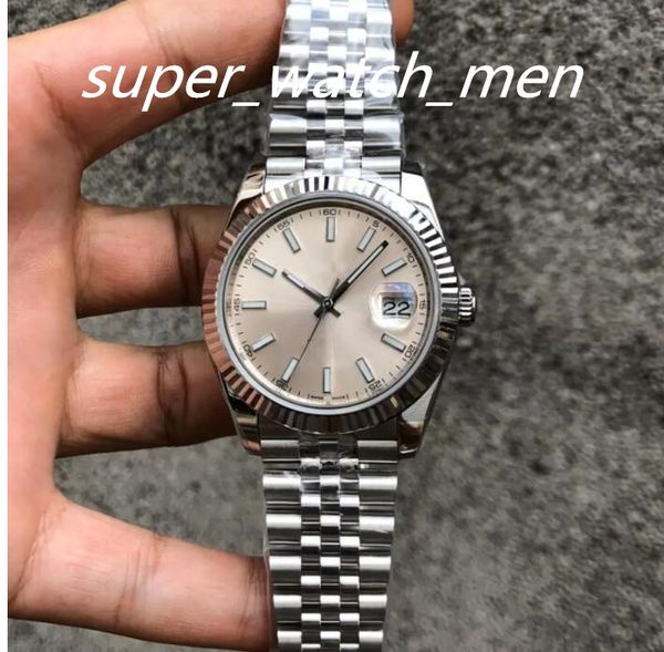 

watch watch 3 mens style luxury automatic mechanical 41mm 36mm super waterproof 50m sapphire wristwatches, Slivery;golden
