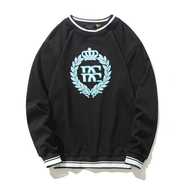 

mens classic hoodies quality breathable fashion pullover comfortable cotton hooded winter warm sweatshirts hip-hop hoodie size #m-xxxl 002, Black