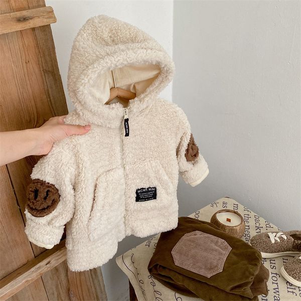 

coat 3518d children's wool coat winter labeling plus cotton jacket zipper hooded boy's warm jacket 19year girl's outerwear 22, Blue;gray